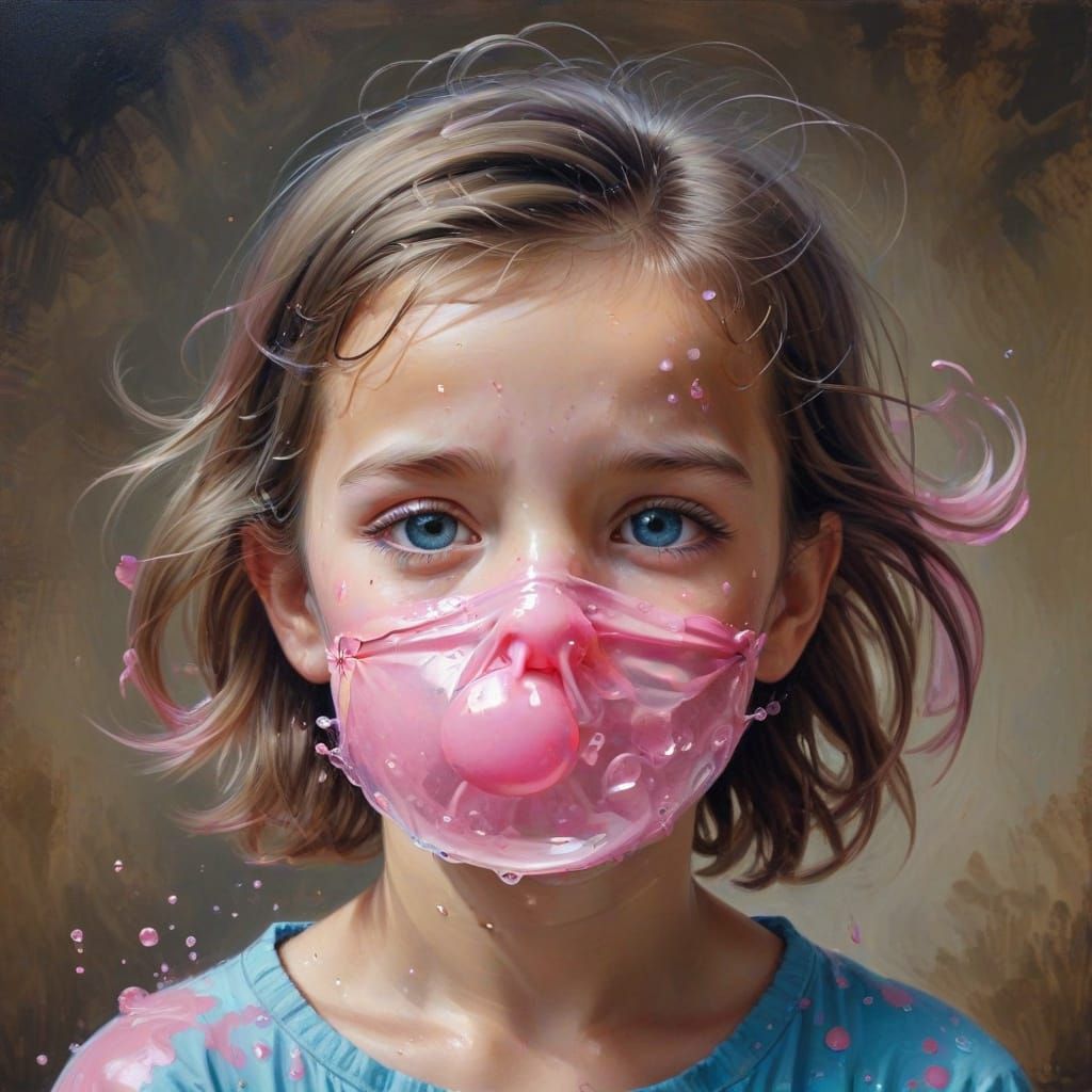 Bubblegum Popped.  by @Darth Grouch