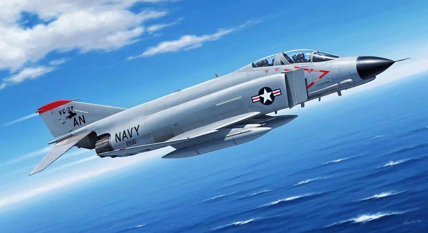 United States Navy F-4 Phantom II, Double Ugly, Double Mean!
