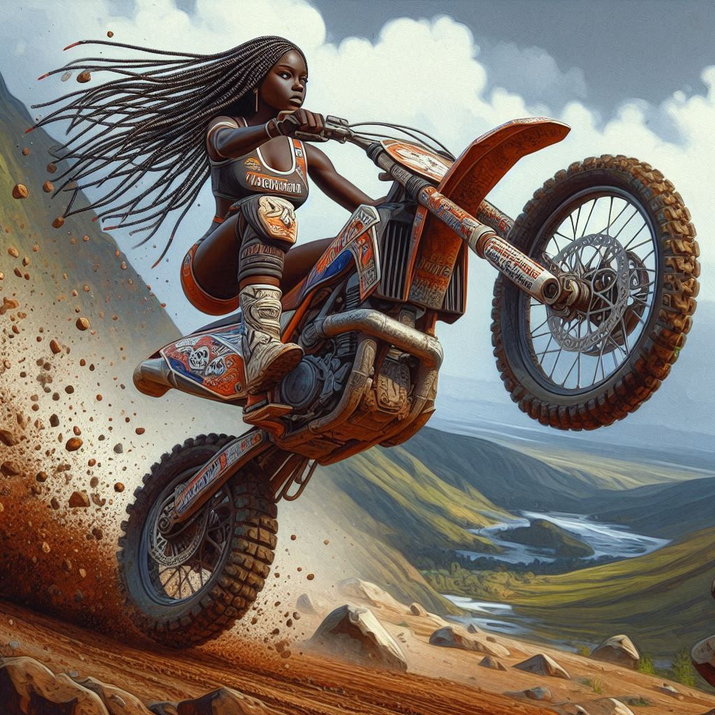 Some Adrenaline Junkie on a bike