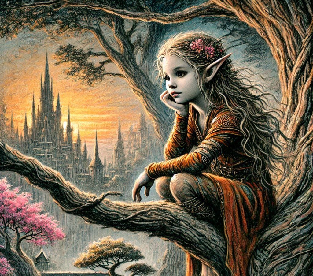 My Dark Fantasy Series A place to be alone