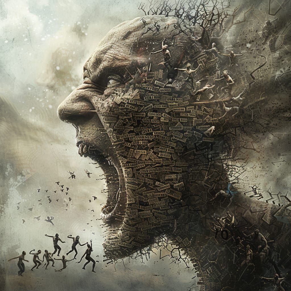 Scream of Thoughts  by @Gecko6955