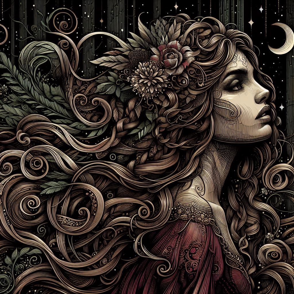 Beauty caught in Filigree