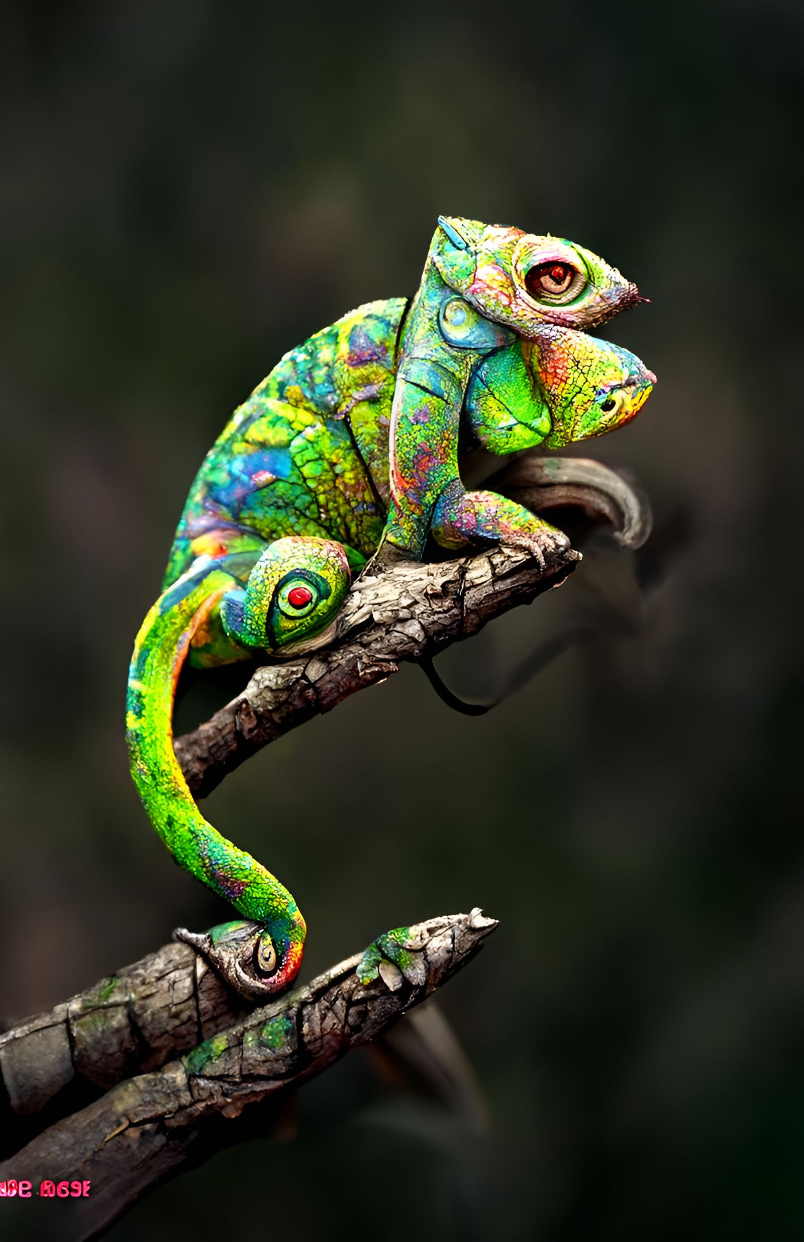 Chameleon - AI Generated Artwork - NightCafe Creator