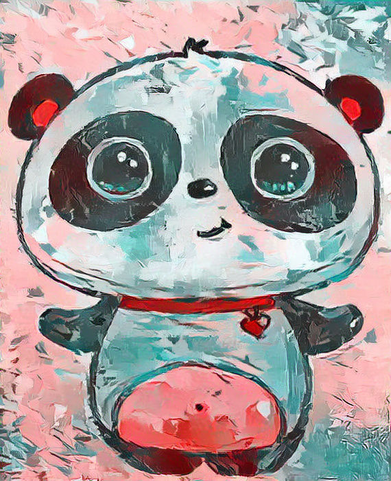 Panda Splash. Base image credits: Draw So Cute YouTube channel.