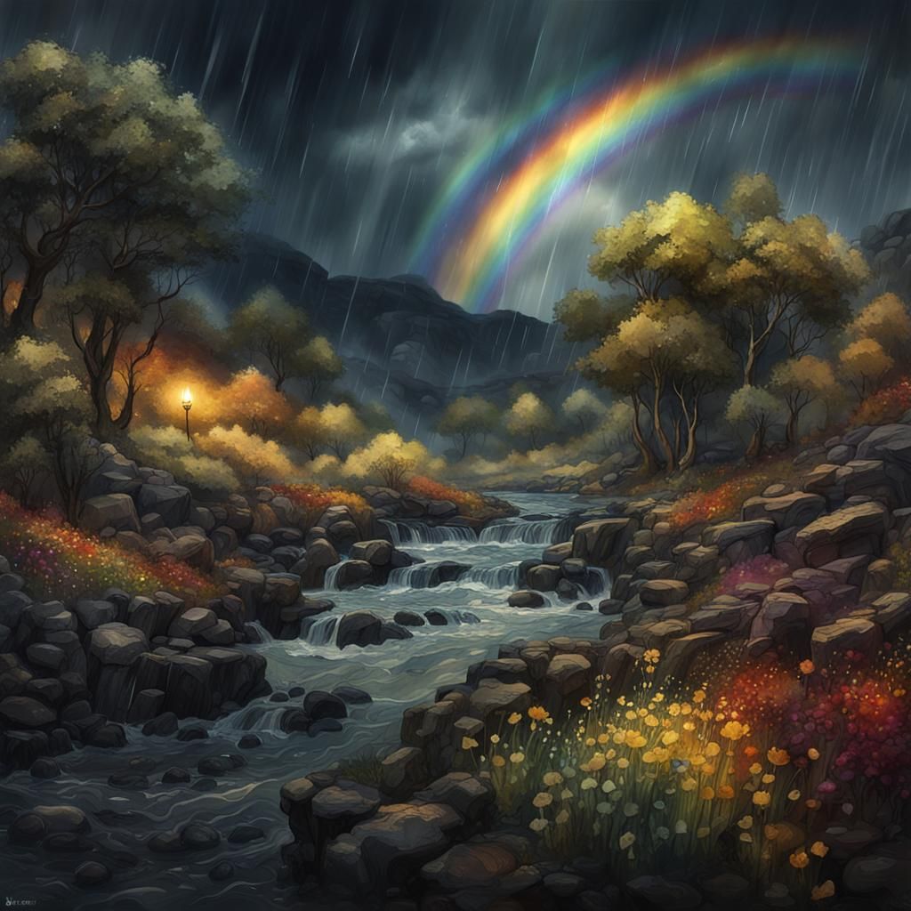 After the storm - AI Generated Artwork - NightCafe Creator