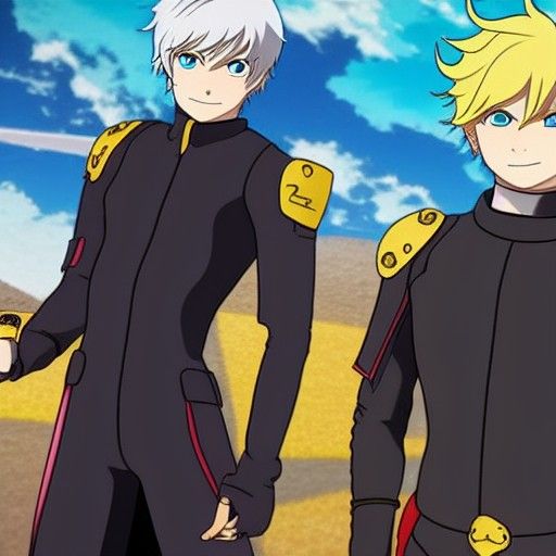 Jaune Arc anime
