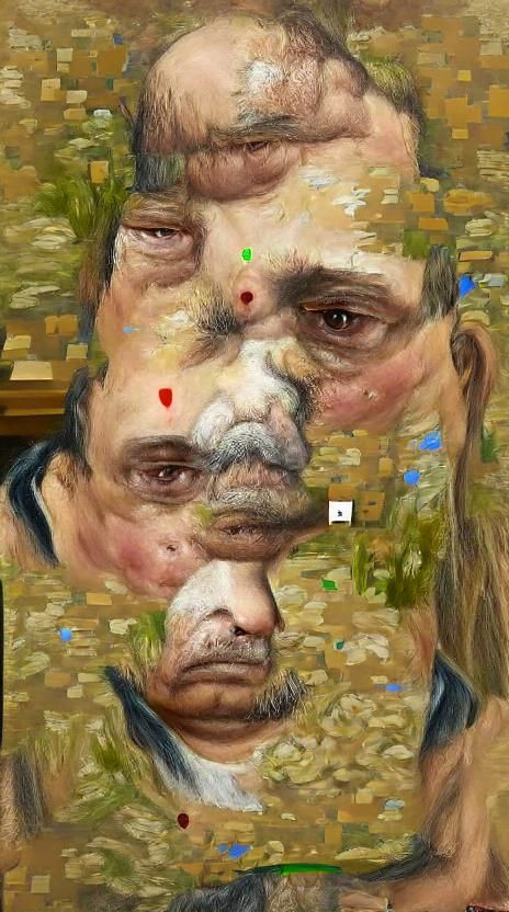 AI-generated Portrait of a Man