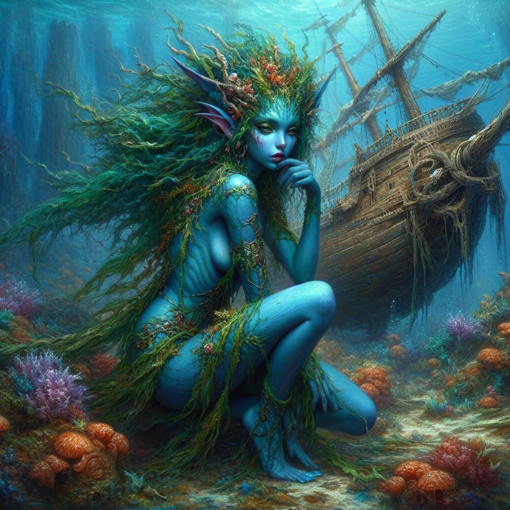 The Sea Elf and the Shipwreck
