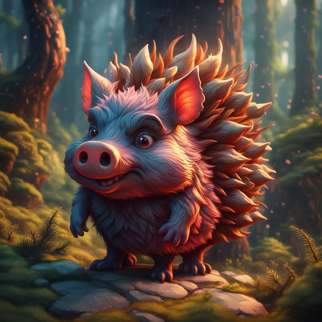 very cute porky pine