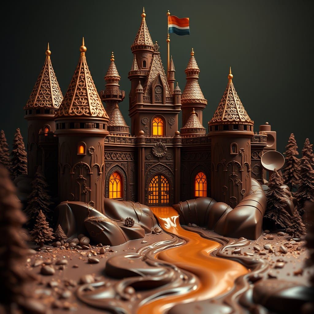 Chocolate fantasy  by @Chey