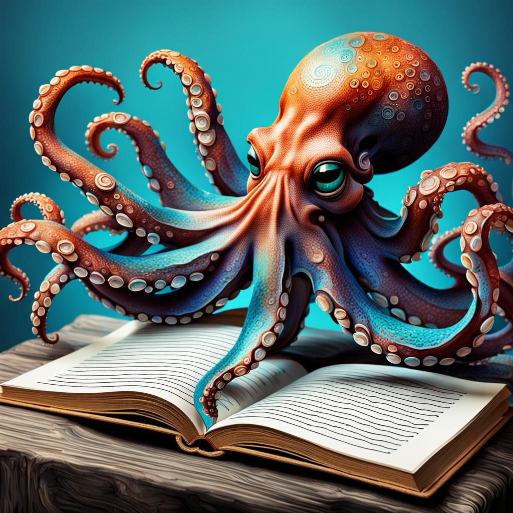 An Octopus Learns To Read
