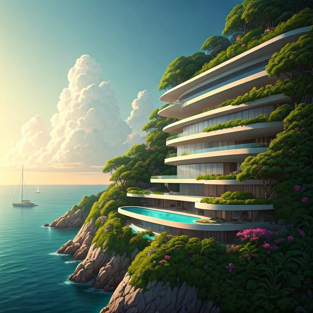 Cliff mansion