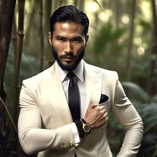 Oc ( Kaito TakamuraV2( Made on prome ai