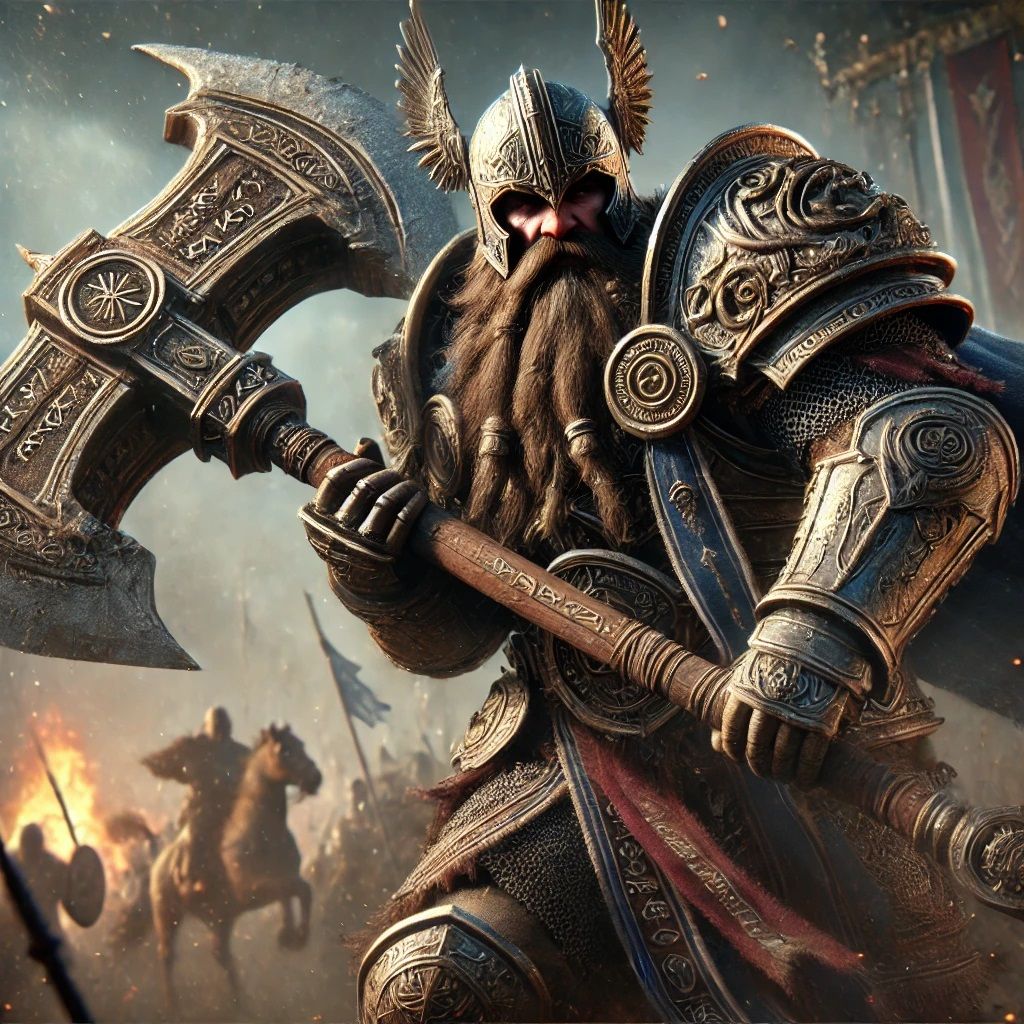 Thykam Keenanvil, Champion of the Iron Hall