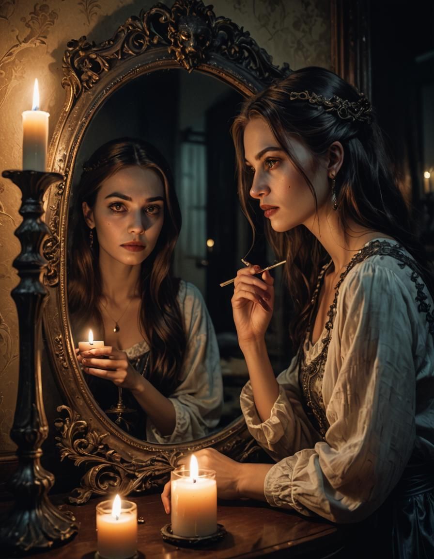 Hidden intentions  by @The Cat Goddess 