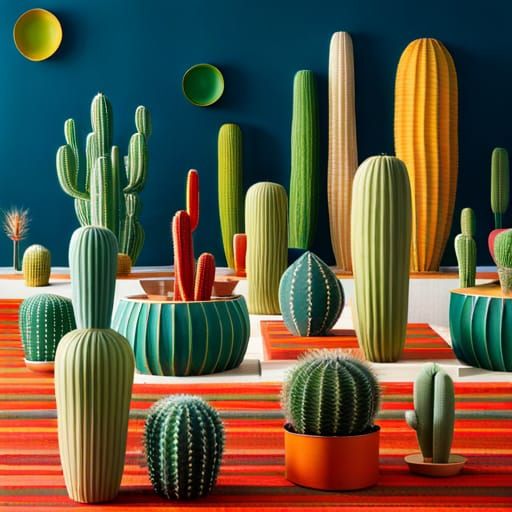 Cactus Collectif AI Generated Artwork NightCafe Creator