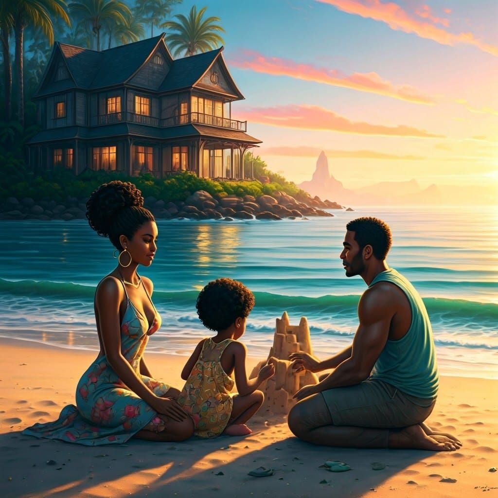 Beach Holiday with My Favorite Girls  by @PhrozenExodus