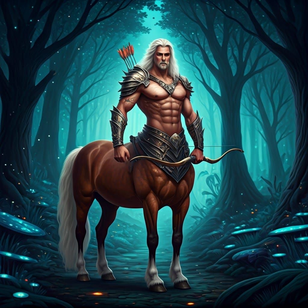 Arctus the Majestic Centaur  by @Veils