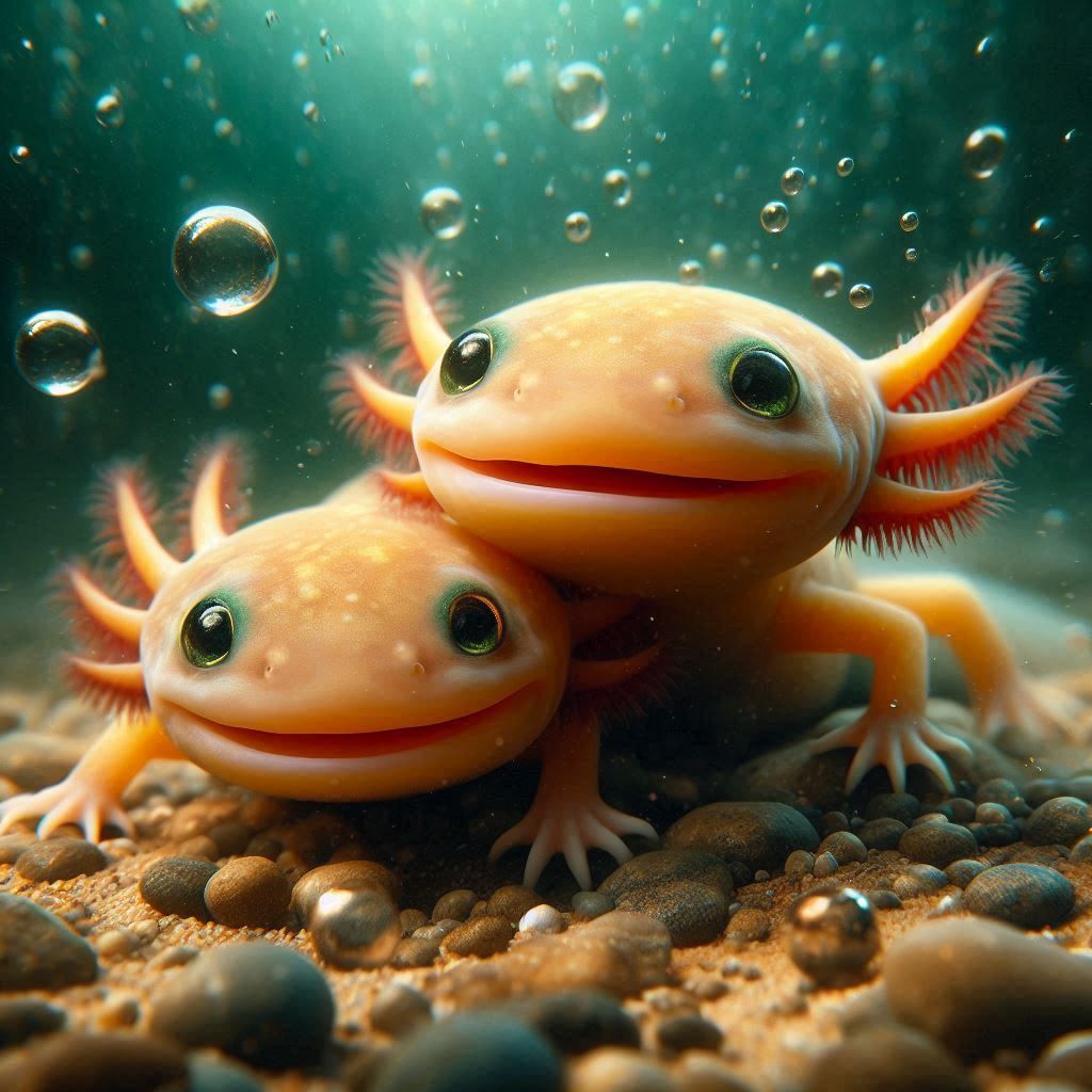 Adorable Axolotls