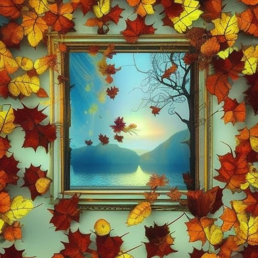 They say that all good things must end some day Autumn leave...