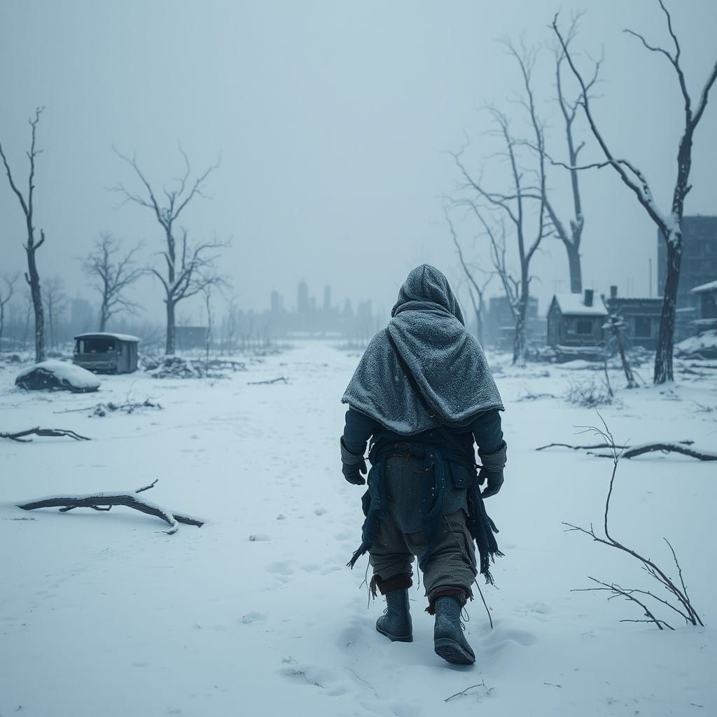 Post-Apocalyptic Winter 2  by @xtough 