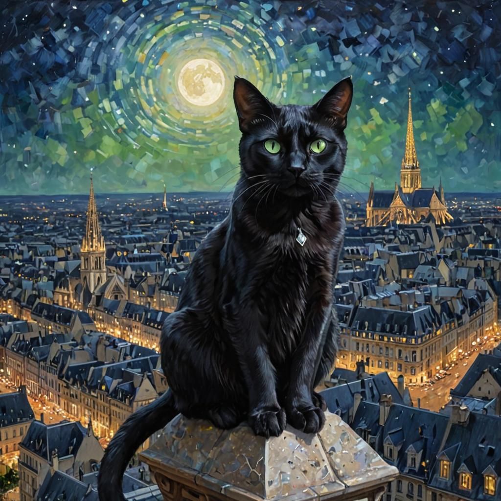 Sur les toits de Paris   by @Ogresse