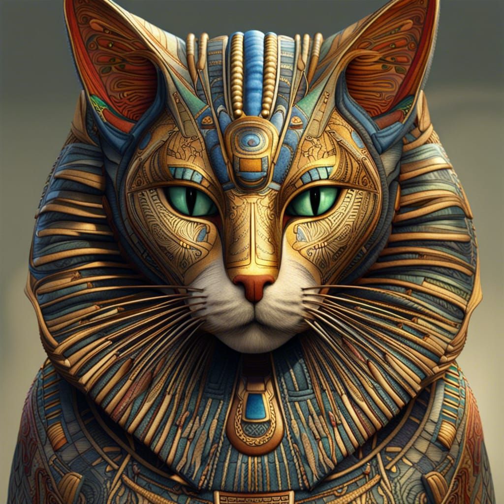 cat egyptian, intricate details - AI Generated Artwork - NightCafe Creator