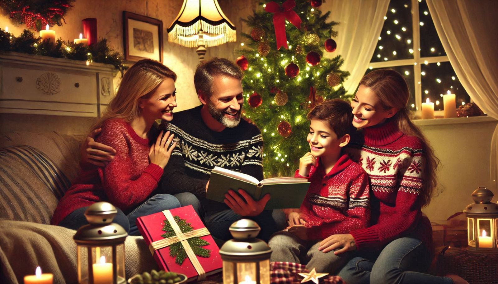 Christmas Eve Tradition: Exchanging and Reading Books Together