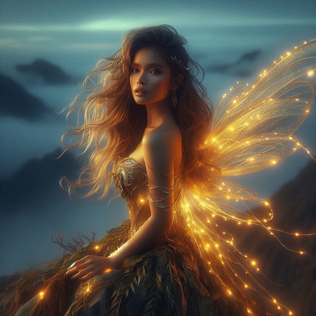 Re-imagined...Maria Sinukuan, a diwata of Mount Arayat in Pa...