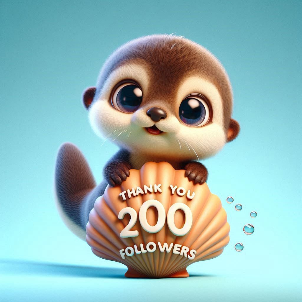 Thank You For 200 Followers!!!