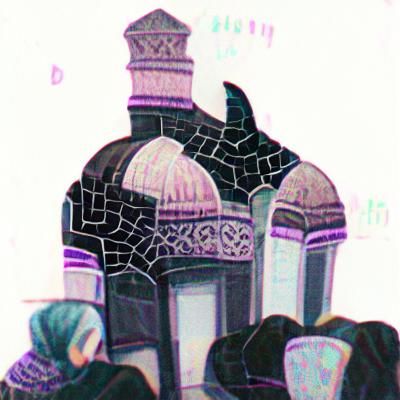 pastel goth mosque