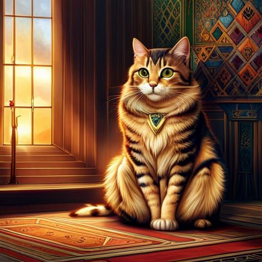 Royal cat - AI Generated Artwork - NightCafe Creator