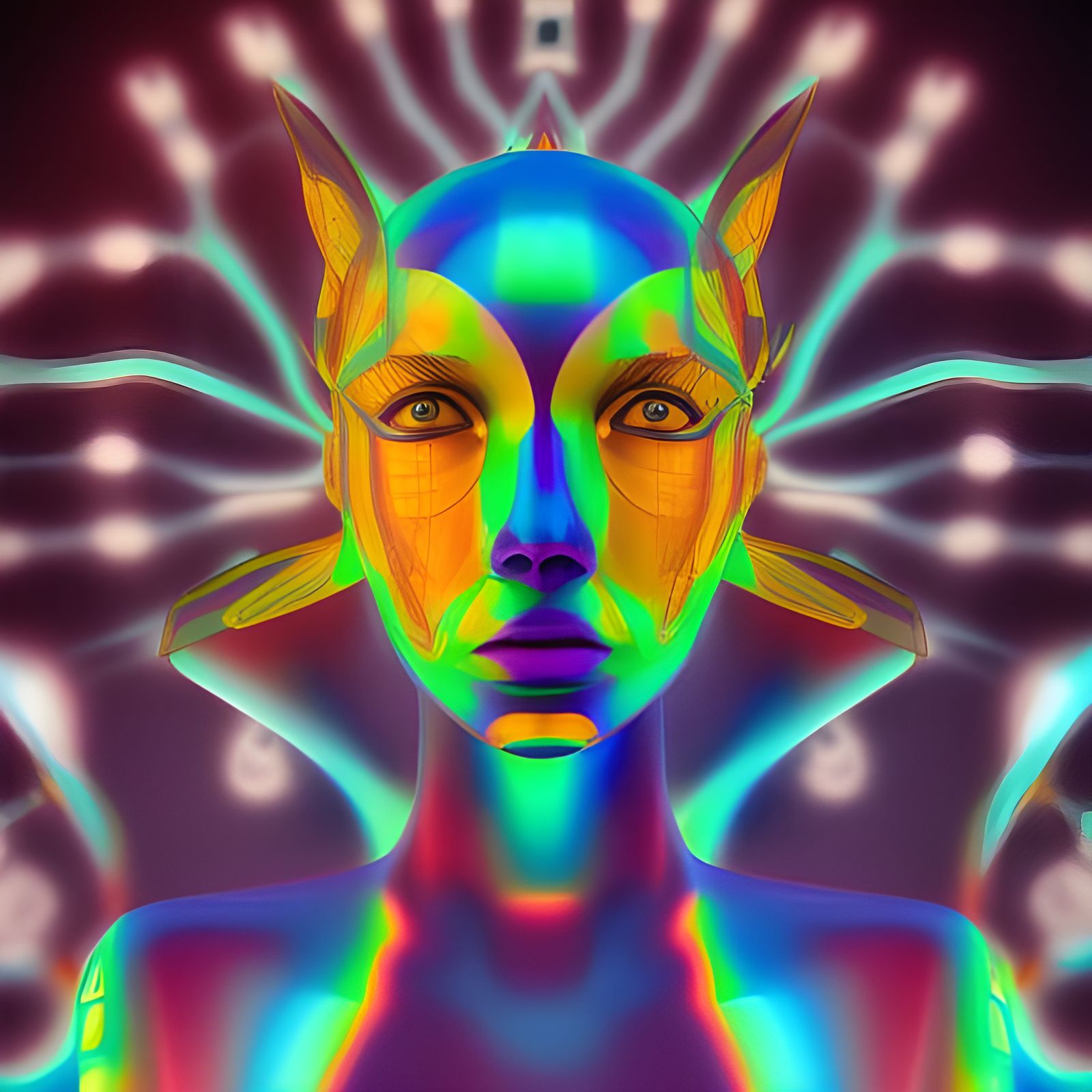 Electric Fairy - AI Generated Artwork - NightCafe Creator