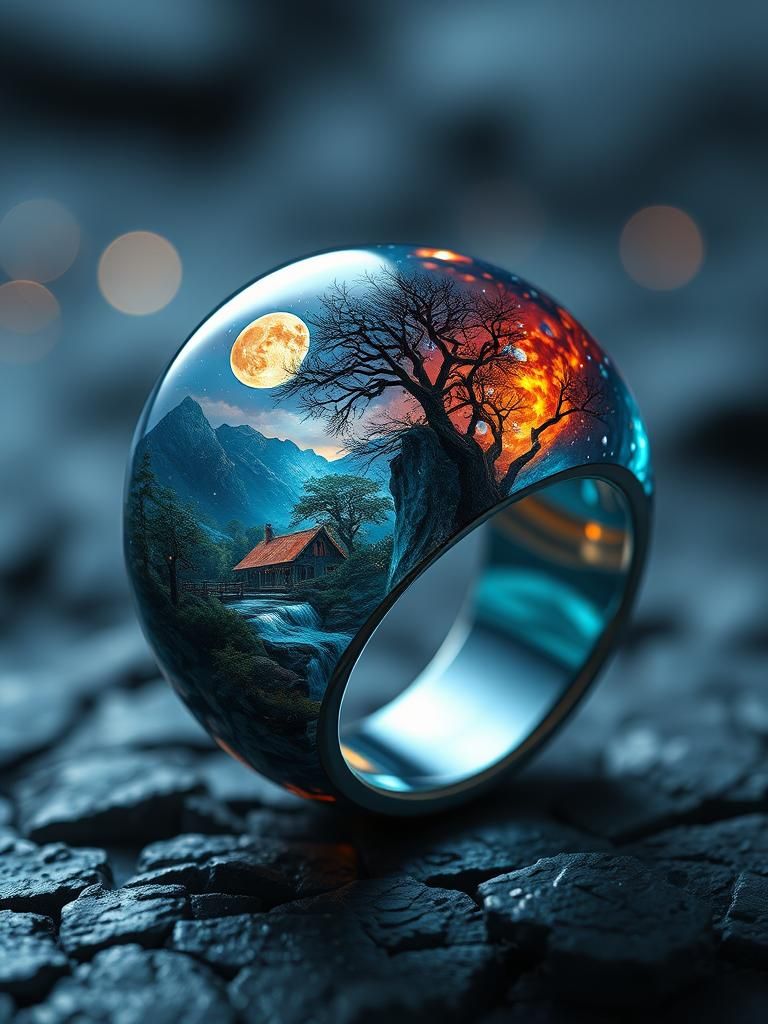 The Ominous Ring  by @Zorro