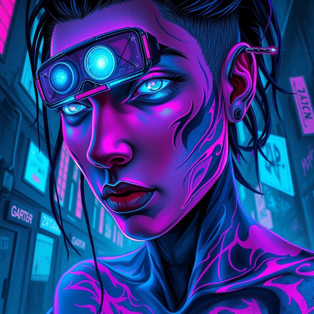 Cyberpunk  by @niina
