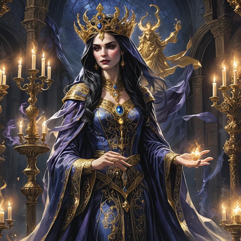 Morgana, the Queen of the Sorcery.