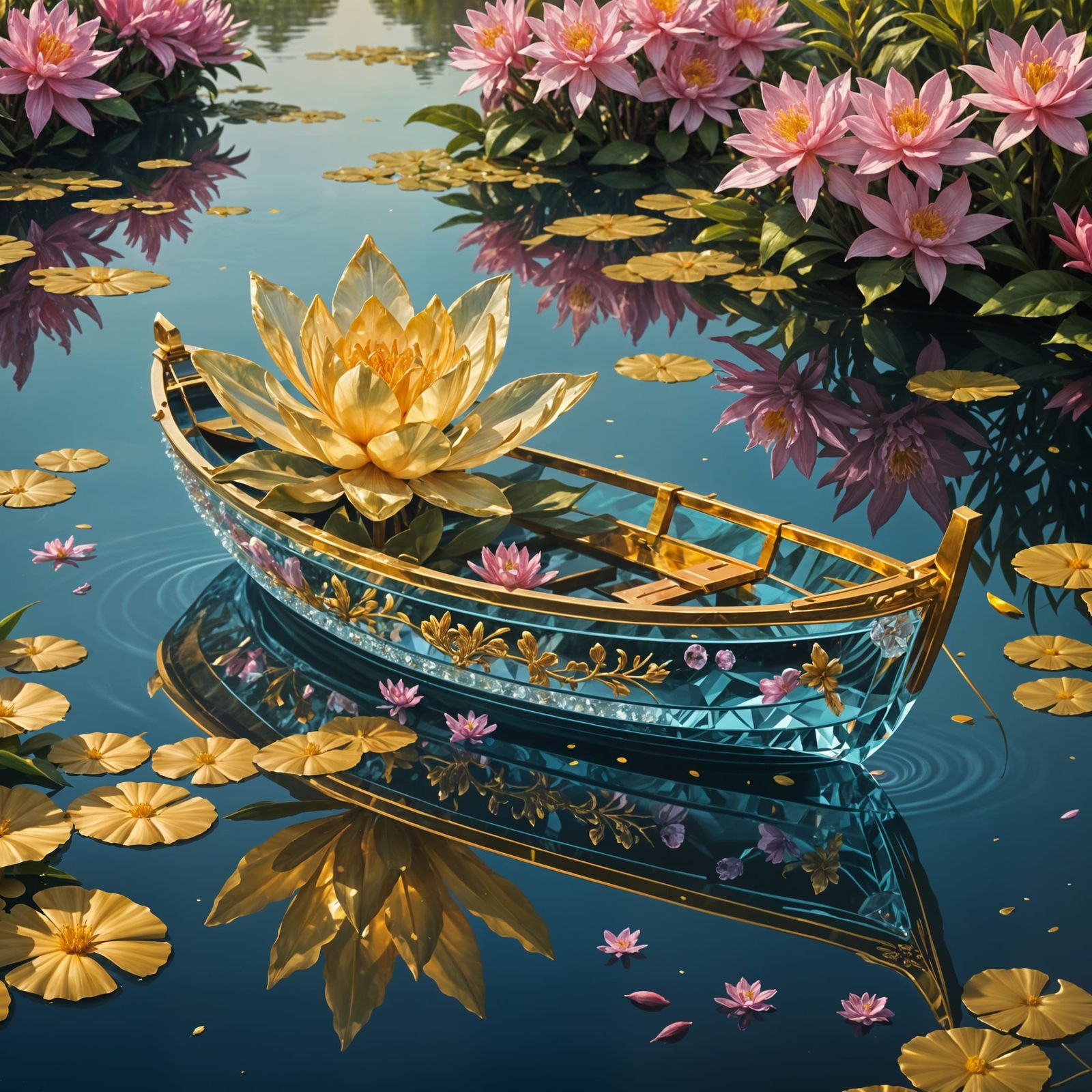 Crystal Boat   by @Unforgotten Utopia