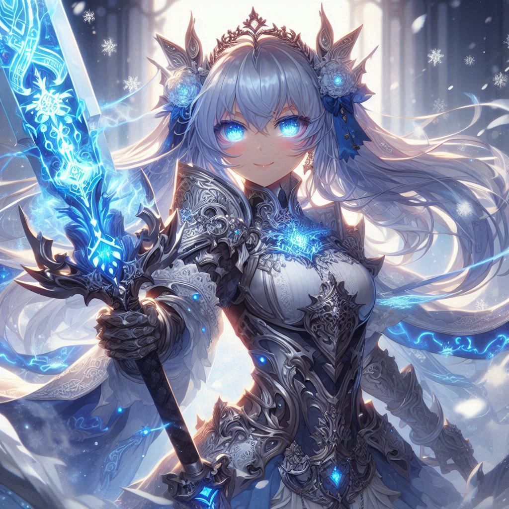 Lady Knight by DALL-E 3 (06)