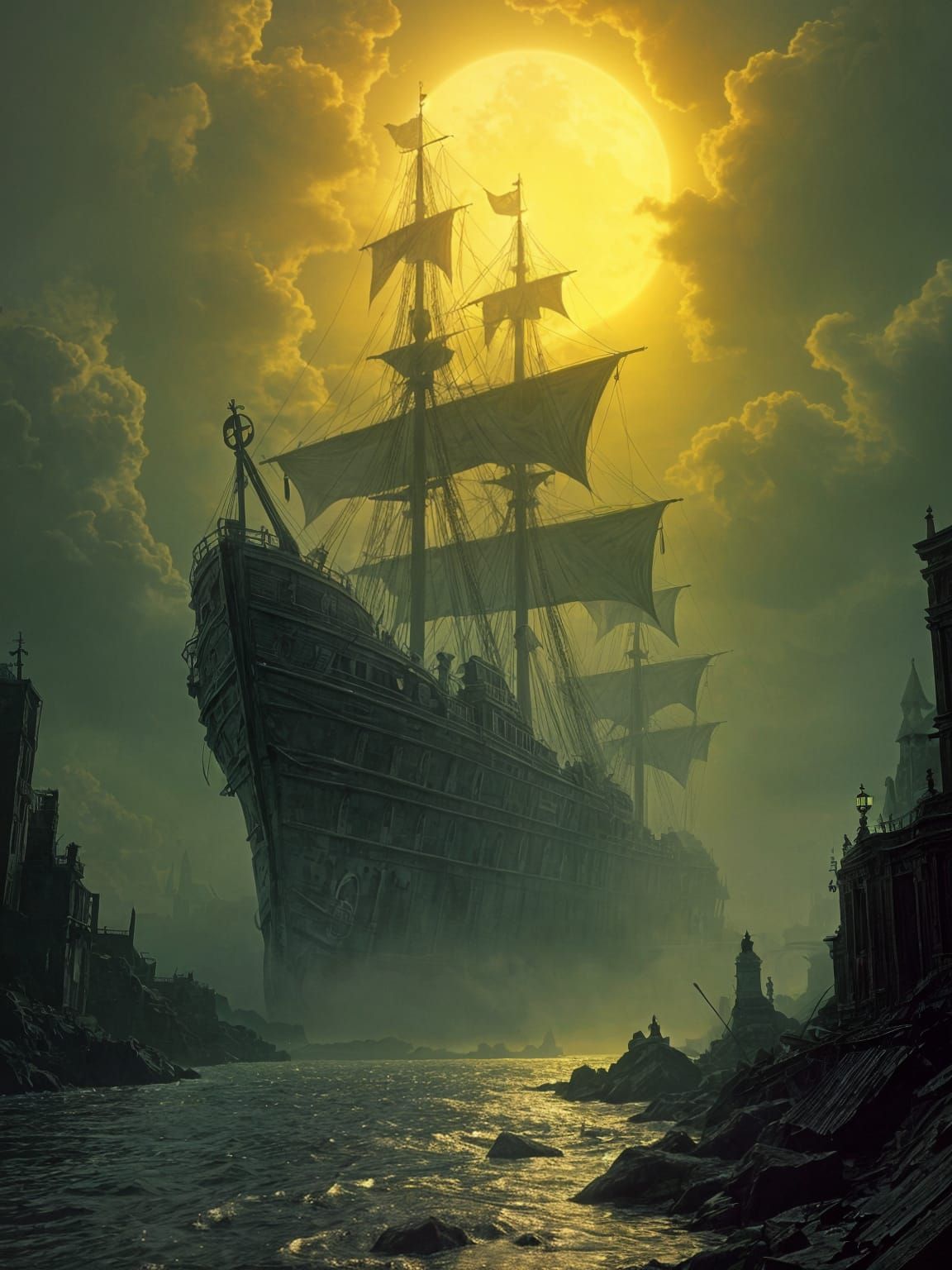 Ghost boat  by @Roswarcus