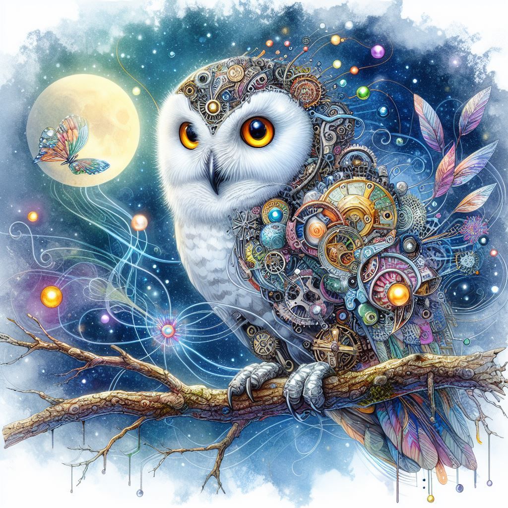 Cyborg Robotic Owl (4)