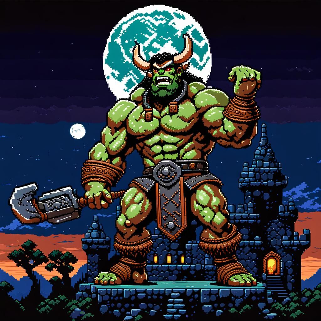 Gigantic Ork Guardian
