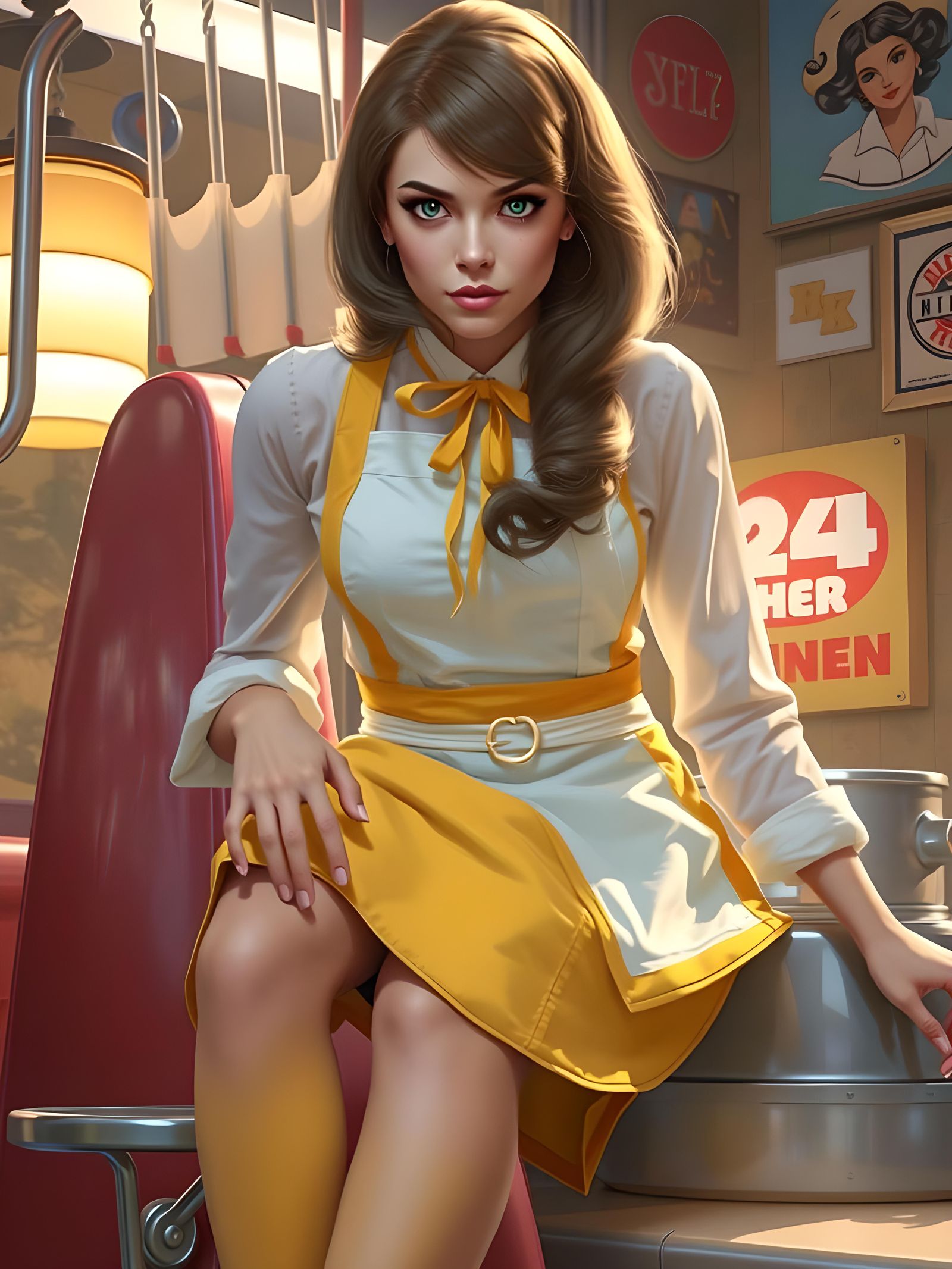"New Version of 24 Hour Waitress''old image"

1970's 24 hour...
