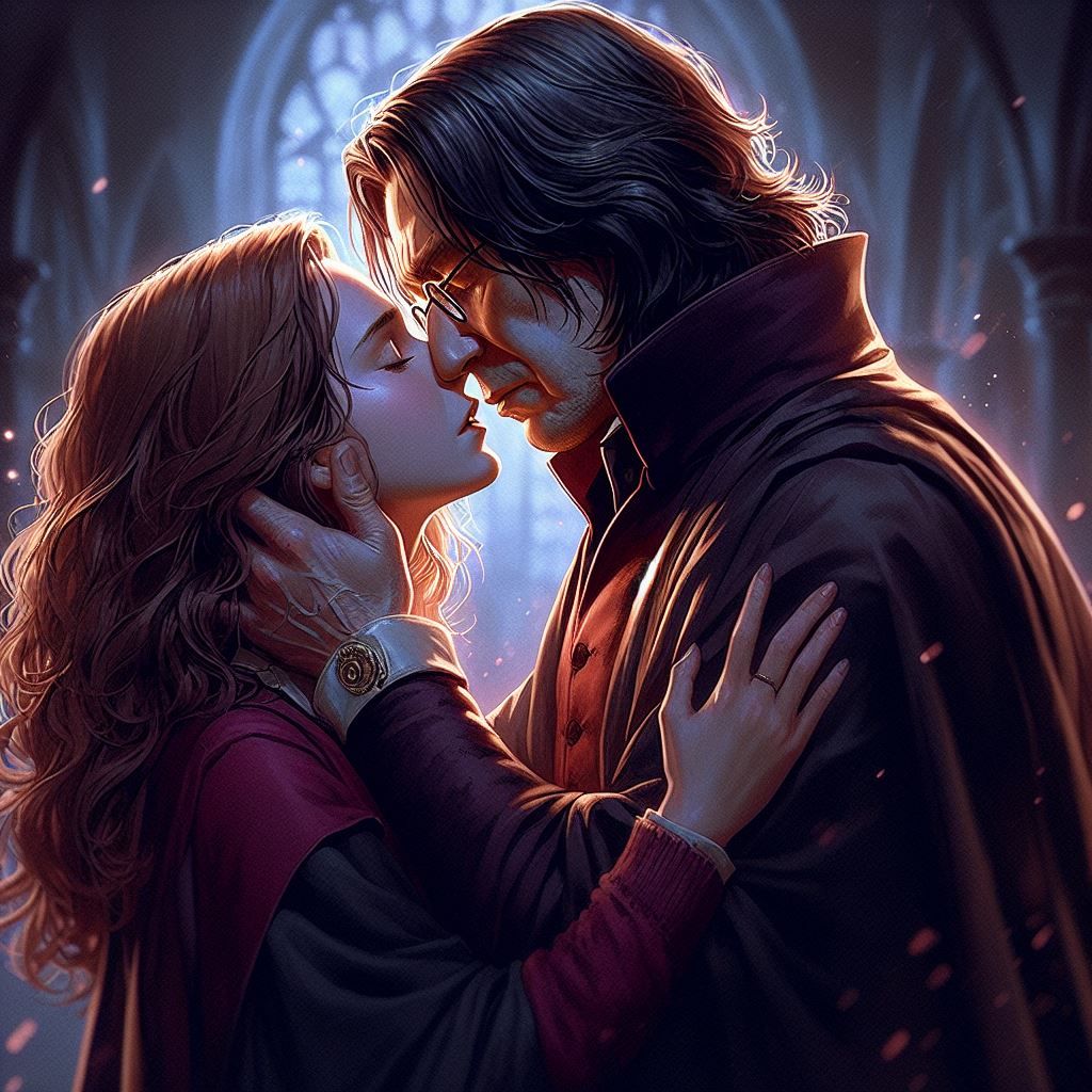 Severus and Hermione in love