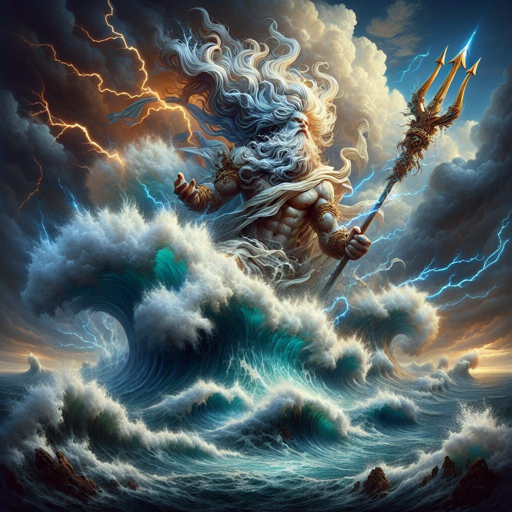 Poseidon   by @Kallistratia