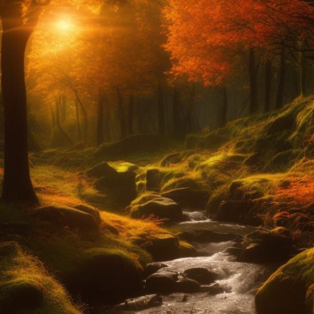 Autumn Forest    by @Vox Clamantis 