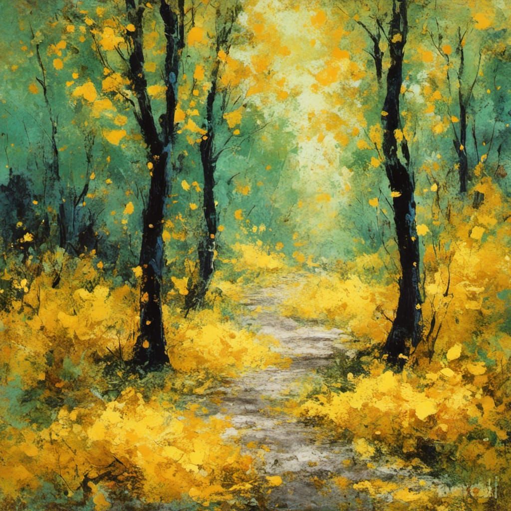 The yellow