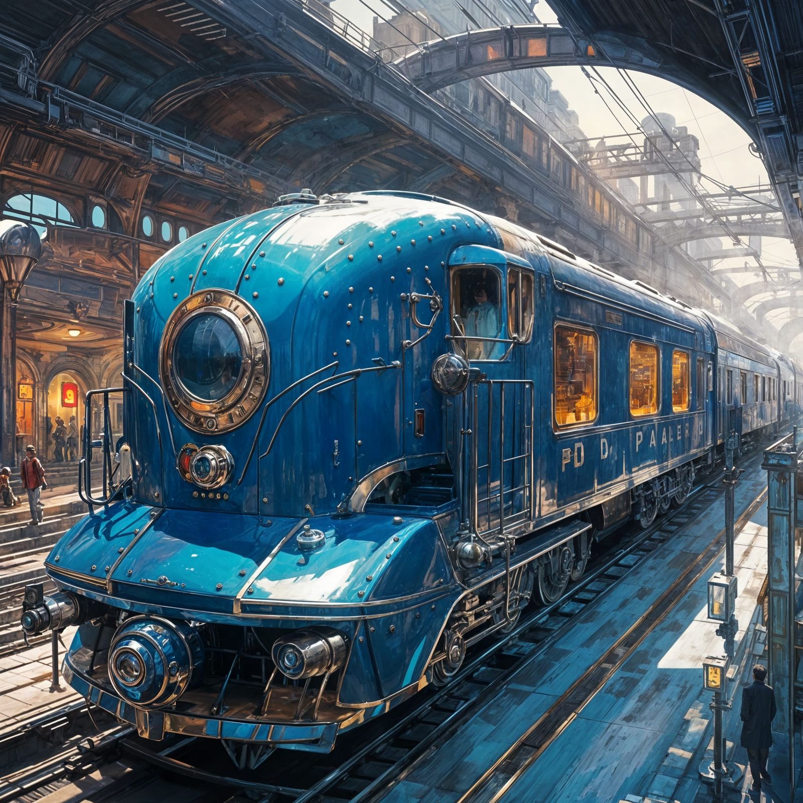 Daily Challenge #445: Artdeco Train