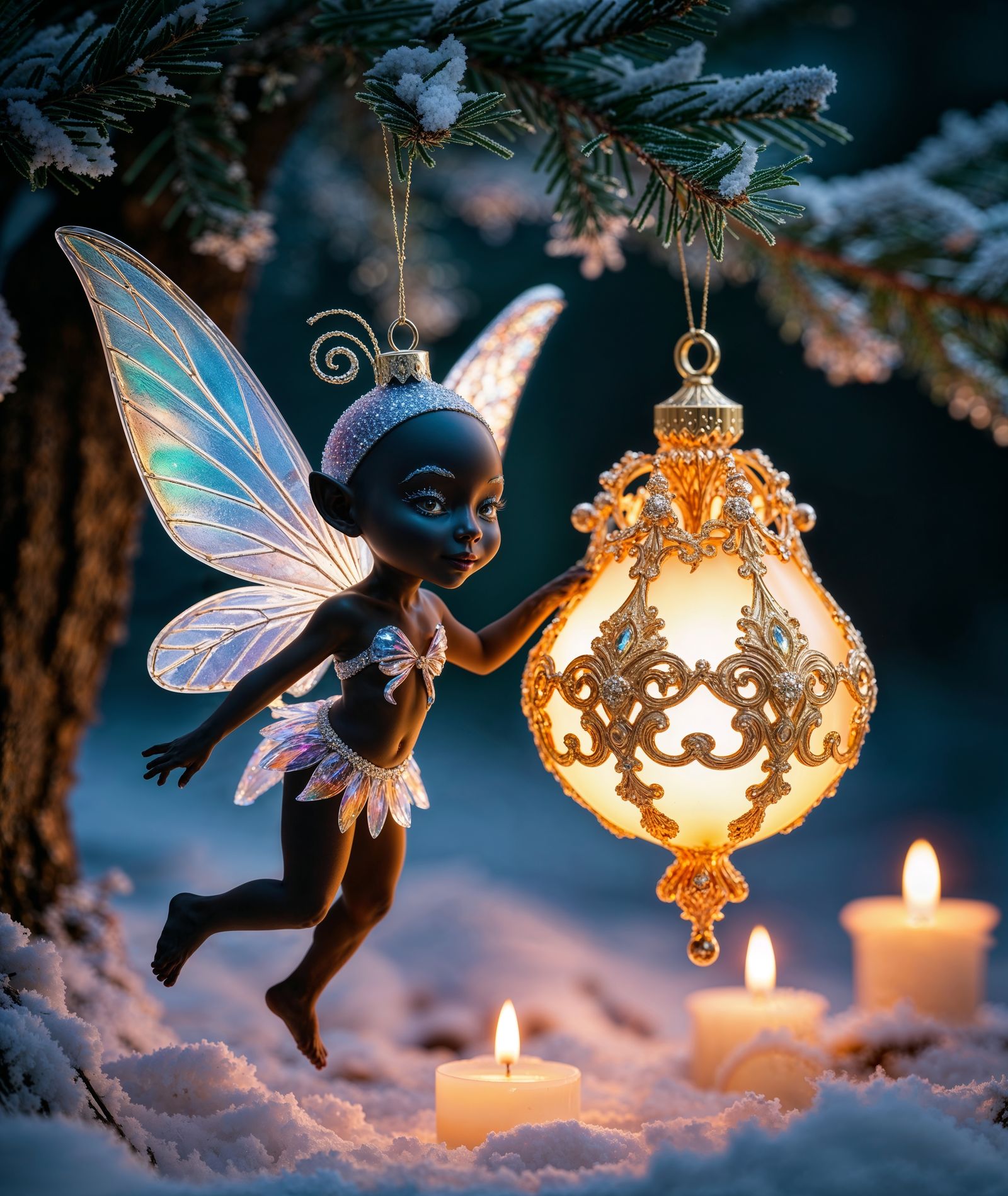 Two Christmas Ornaments