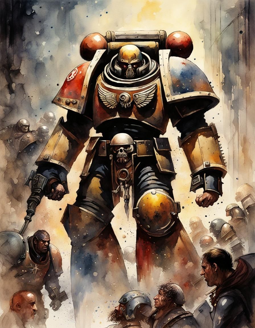 Space Marines - Ai Generated Artwork - Nightcafe Creator