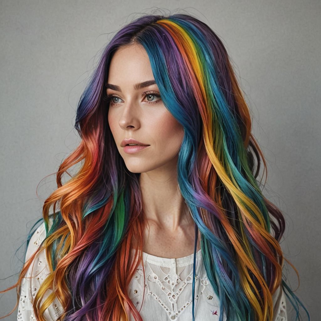 Raibow Hair